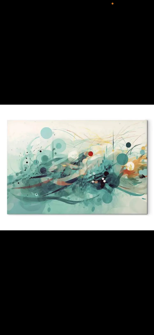 Blue Serenity Abstract Wall Art