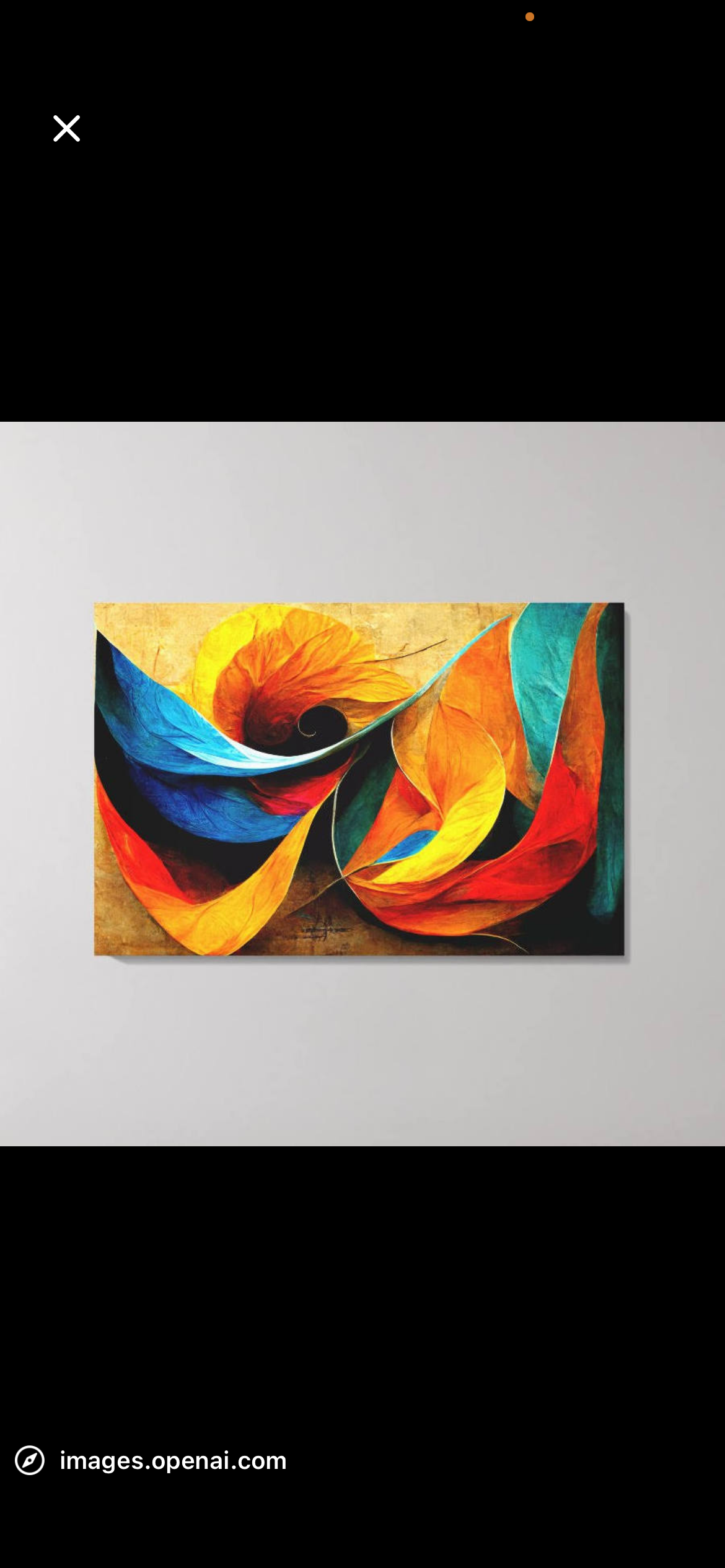 Blue Serenity Abstract Wall Art