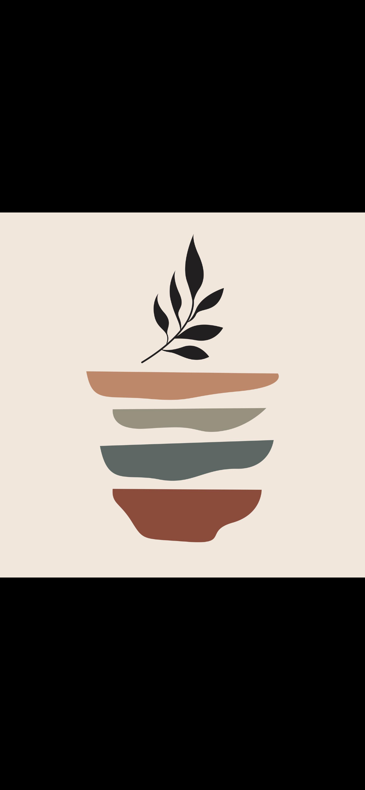 Neutral Boho Botanical Wall Art