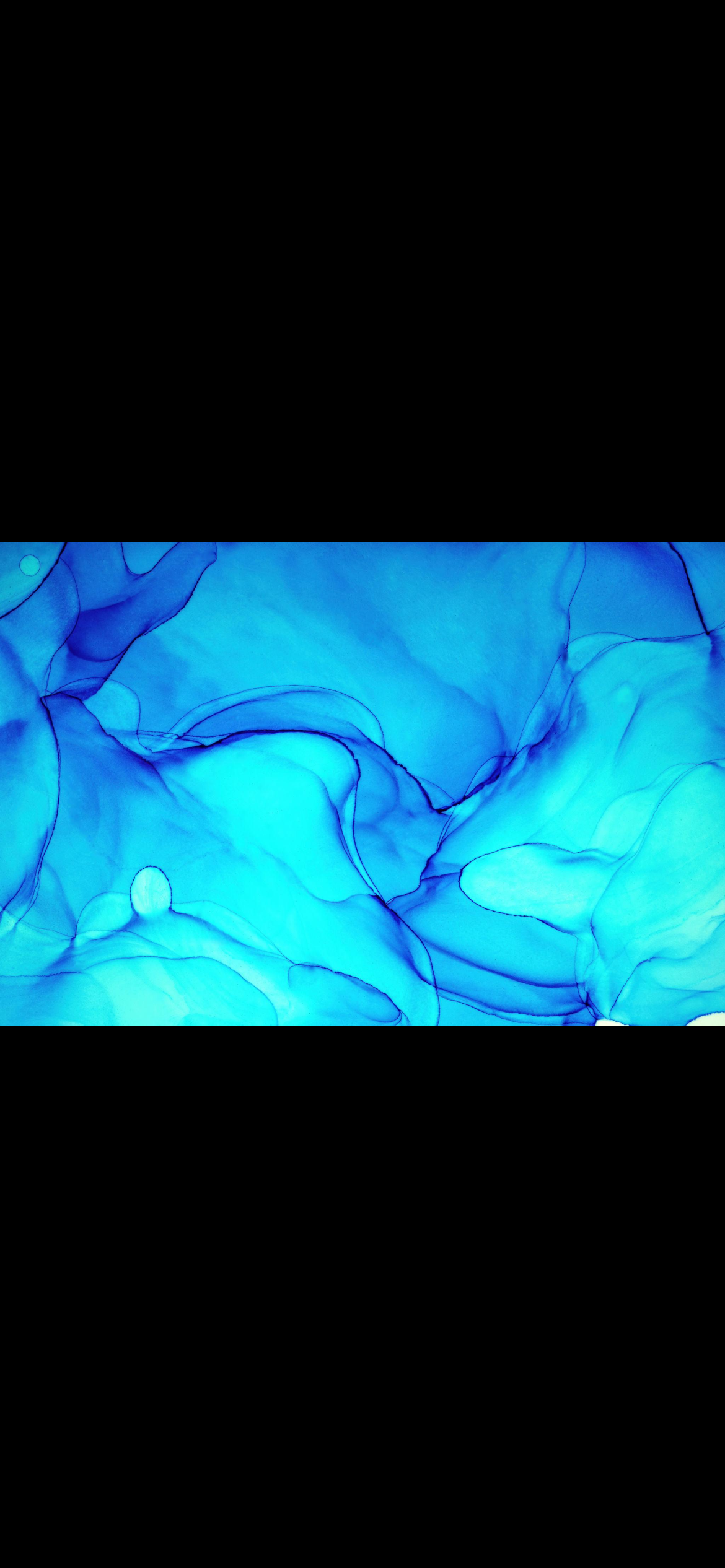 Blue Serenity Abstract Wall Art