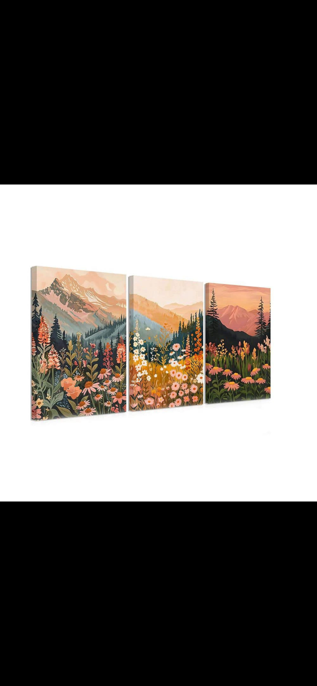 Neutral Boho Botanical Wall Art