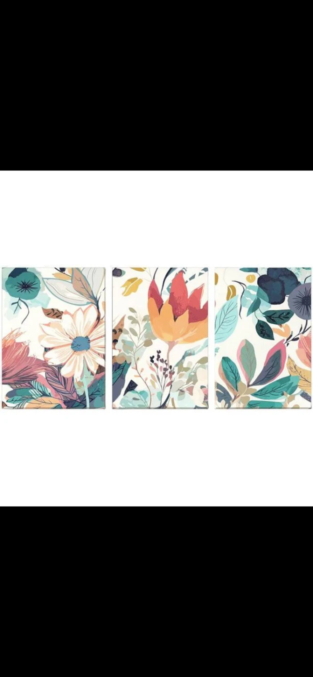 Neutral Boho Botanical Wall Art