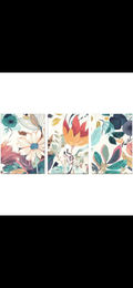 Neutral Boho Botanical Wall Art